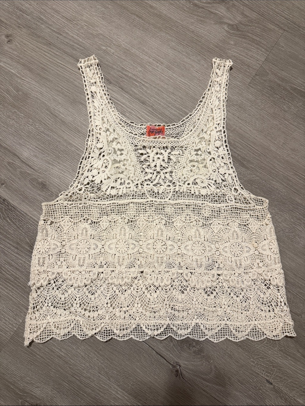 Crochet Lace Tank Top